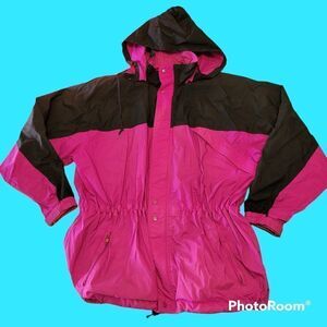 Vintage Gap purple & black windbreaker jacket